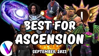 Ascension Best Champions to Ascend Ranked amp Tier List  September 2023 Vega Tier List Hercules MCoC [upl. by North713]