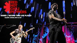 Red Hot Chili Peppers  Dosed Second Time Live Calgary Canada 2017 Soundboard HD SUB [upl. by Uok]