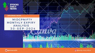 30Sep2024 Midcpnifty Monthly Expiry amp Swing Stocks for Monday banknifty sensex nifty trading [upl. by Nafri148]