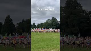 Crazy start to English national cross country championshipstrackandfield [upl. by Aniretak195]