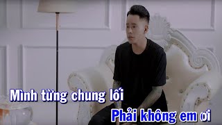 Bước Qua Đời Nhau  Lê Bảo Bình  Karaoke Beat Gốc [upl. by Len]