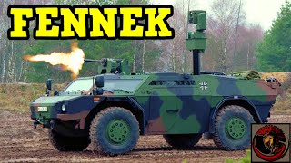 The Fennek Desert Fox Light Armored Reconnaissance Vehicle Overview  STEALTH SCOUT CAR 📡 [upl. by Ranie]