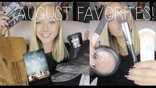 August Favorites 2014  Maddi Bragg [upl. by Hyacintha123]