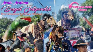 ArakArakan Unjungan Buyut Jatipendek Tulungagung Kertasmaya  Ogoh  Ogoh Kambing Terbakar [upl. by Lankton819]