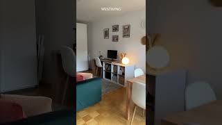 Platzsparendes Wohnen kann so schön sein 😍 roomtour smallapartment [upl. by Dayir]