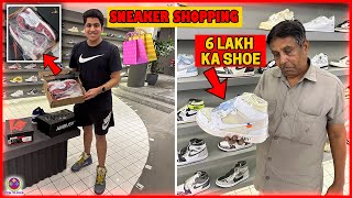 BUYING SUPER RARE SNEAKERS IN DELHI  Rs6 LAKH KA SHOE  😍👟 [upl. by Nirol]