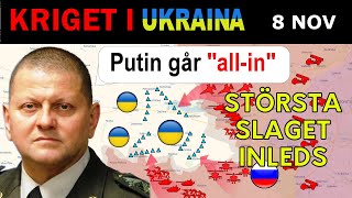 8 Nov Putins Risktagning Slaget om Kurakhove Är Vändpunkten  Kriget i Ukraina förklaras [upl. by Esinrahc]