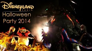 Halloween Party 2014  Disneyland Paris [upl. by Nolyk416]