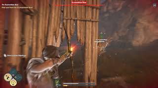 I CHEESED the erymanthian boar in AC Odyssey despite terrible aim [upl. by Halimak]