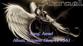 Crimson Glory Azrael HQ  lyrics on screen [upl. by Ashli]