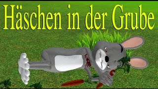 Häschen in der Grube 3D  Kinderlieder deutsch [upl. by Silsby]