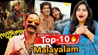 Top 10 Malayalam Movies  Aavesham Manjummel Boys Premalu  Deeksha Sharma [upl. by Yffat742]