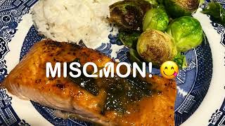 Cooking Miso Salmon for Dinner [upl. by Repsaj]