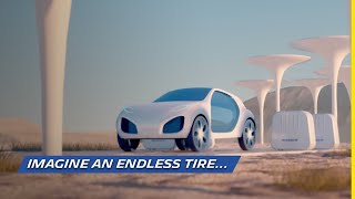 A Visionary Concept Tire  Michelin [upl. by Clementi918]