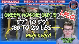 💥Green Hoodie Guy is 5759 amp 180210 lbs IMO Heres Why What Do You Think💥SebastianRogers [upl. by Keelin]