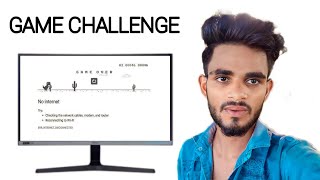 No internet game challenge 😱😱google chrome no internet game challenge [upl. by Burdett]