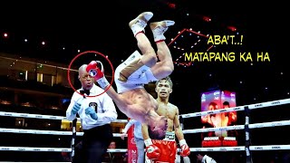 Nag BACKTIBE sa harap ni PACQUIAO  Sobrang yabang  Muntik ng myare ni PACMAN  Wasak ang muk [upl. by Afihtan]