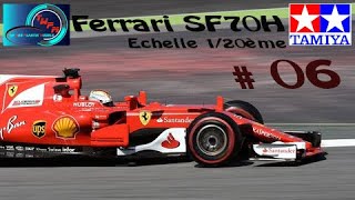 Montage Maquette Ferrari SF70H Tamiya 120ème  06 [upl. by Lurie499]