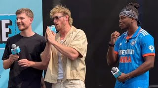 KSI MrBeast and Logan Paul In India 🇮🇳 [upl. by Eyak237]