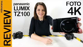 Panasonic Lumix TZ100 Foto 4K review en español  4K UHD [upl. by Koerner]