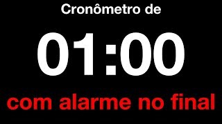 Cronômetro de 1 minuto com alarme [upl. by Leann]