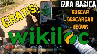 Guía básica de Wikiloc 🤓📚  Buscar descargar y seguir rutas GRATIS con Osmand  Archivos GPX [upl. by Elleneg]