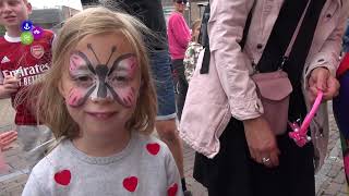 Zevende donderdag Folklore in Schagen  Burgemeester Marjan van Kampen Met dronebeelden [upl. by Whittemore545]