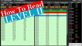 How To Read A Level II [upl. by Meeharb]