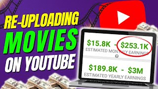 How To Upload Movies On YouTube Without Copyright To Make Money On YouTube [upl. by Earahc15]