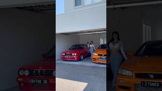 spare tyre install on the e30 bmw e30 mtech2 m3 r34 fastandfurious skyline paulwalker supra [upl. by Rehpotsirhcnhoj]