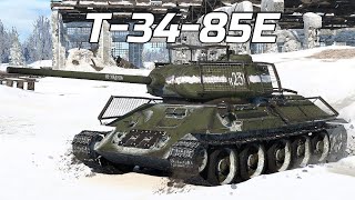 T3485E Soviet Medium Tank Gameplay [upl. by Jonme]