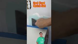 Easily Repair Torn Drywall 3 Coats shorts [upl. by Warfold25]