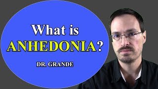 What is Anhedonia [upl. by Sera]