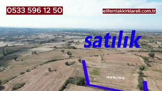 Kırklarelinde satılık 10382 m2 Tarlasatılık [upl. by Ahcsatan]