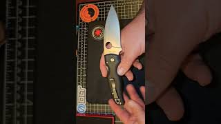 Unboxing Spyderco Shaman in Black G10 and S30V Steel  Best Action  Ergonomics edc spyderco [upl. by Pauly]