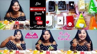 Monginis Pastry Explore Moner Jinis Monginis Pastry Review Food Vlog India Foodies [upl. by Coppins833]