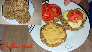 KREKERI OD SEMENKI posno vegan insulinresistance [upl. by Hajile]