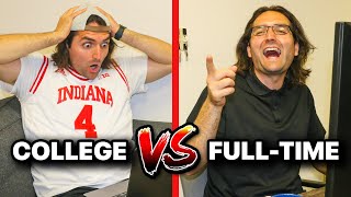 College VS FullTime Job [upl. by Chretien499]