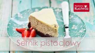 Sernik pistacjowy 🍰  Dorota Kamińska [upl. by Emmi55]