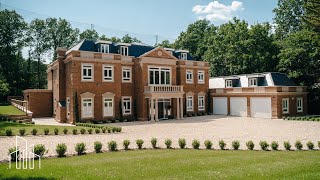 INSANE £7950000 MEGA MANSION  Sunningdale Ascot  Super Prime Home [upl. by Hasile]