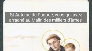 Prière à Saint Antoine de Padoue pour retrouver les objets perdus [upl. by Caleb791]