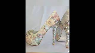 bridal sandalbest wedding shoelatest wedding aandal for bride [upl. by Hazrit]