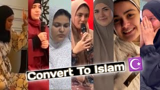 You Will Smile After Watching This Western Peoples Converting To Islam  Convert To Islam [upl. by Nogem]