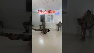 Windmill❤️‍🔥 bboying love shortvideos automobile dirtbikerider trafficofficer army support [upl. by Olva]