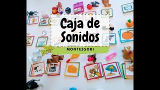 Caja de Sonidos Montessori [upl. by Nikaniki]