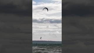 Epic Kitesurfing at Hill Head 🌊🇬🇧 sittingwalks hampshire travel [upl. by Annuahsal]