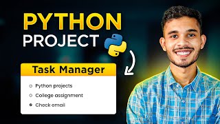 Todo App In Python  Python Project with Source Code [upl. by Grey]