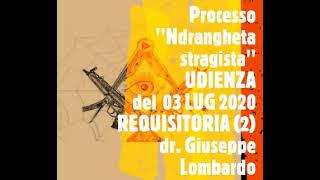 Processo  Ndrangheta stragista 2 [upl. by Ahtelat]