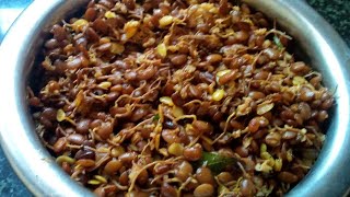 Molake kattida Hurulikalu palya recipe in Kannada ಮೊಳಕೆ ಕಟ್ಟಿದ ಹುರುಳಿ ಕಾಳು ಪಲ್ಯ [upl. by Towney]