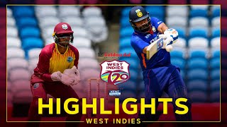 Highlights  West Indies v India  India restores lead to 21  3rd Goldmedal T20I Series [upl. by Imyaj336]